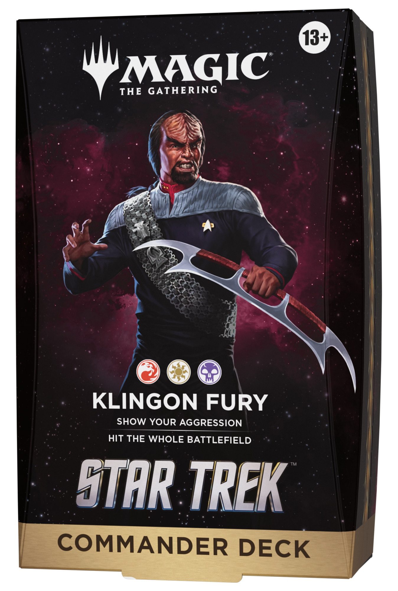 Magic: The Gathering Star Trek Klingon Fury Commander Deck
