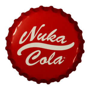 Fallout NukaCola Bottle Cap Tin Sign