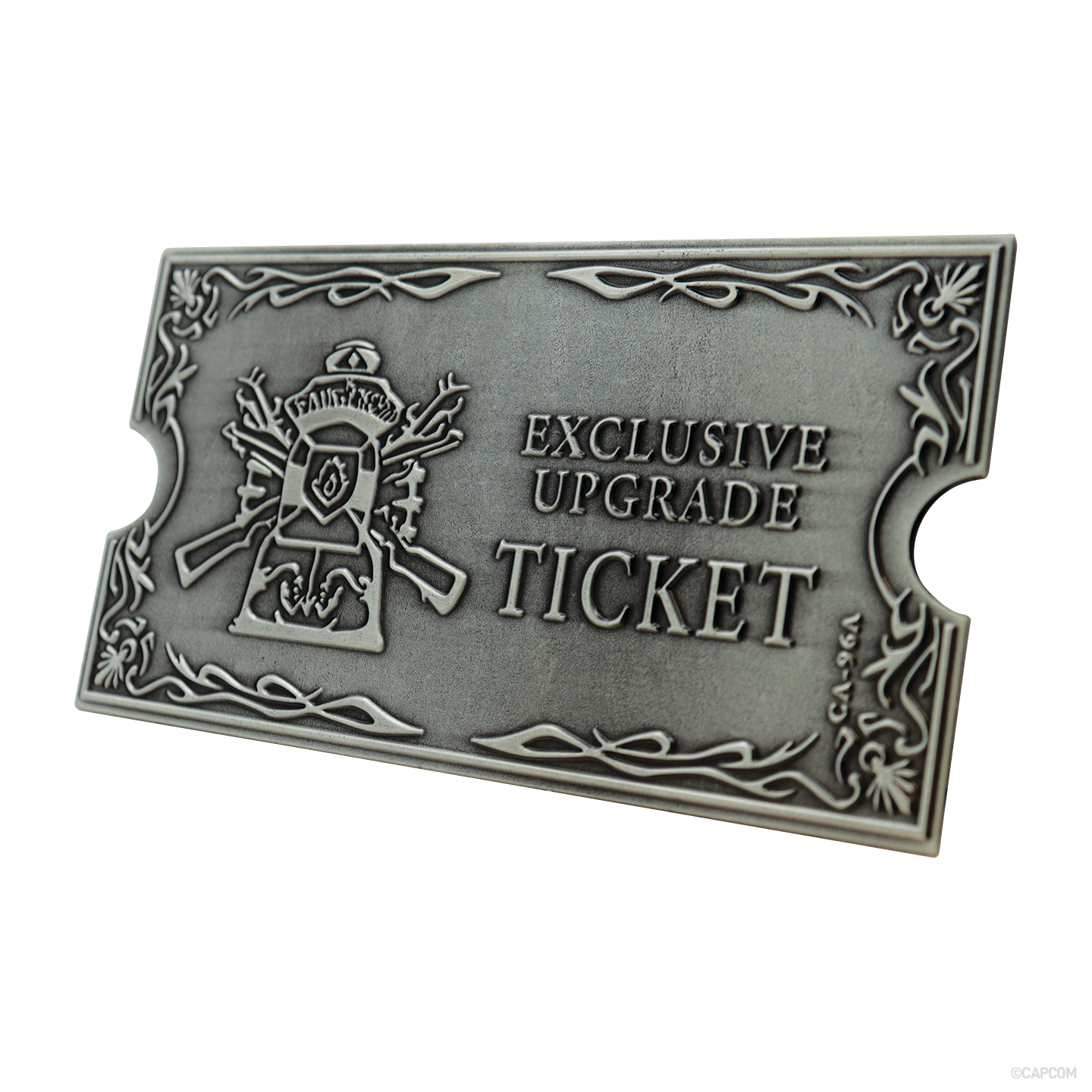 Resident Evil 4 Metal Exclusive Upgrade Ticket official Resident Evil ticket