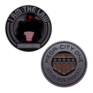 2000 AD Judge Dredd Limited Edition MegaCity One Coin