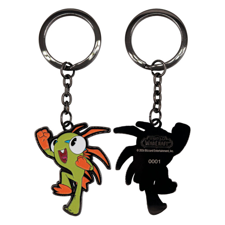 World of Warcraft - Limited Edition Murloc Key Ring front and back view