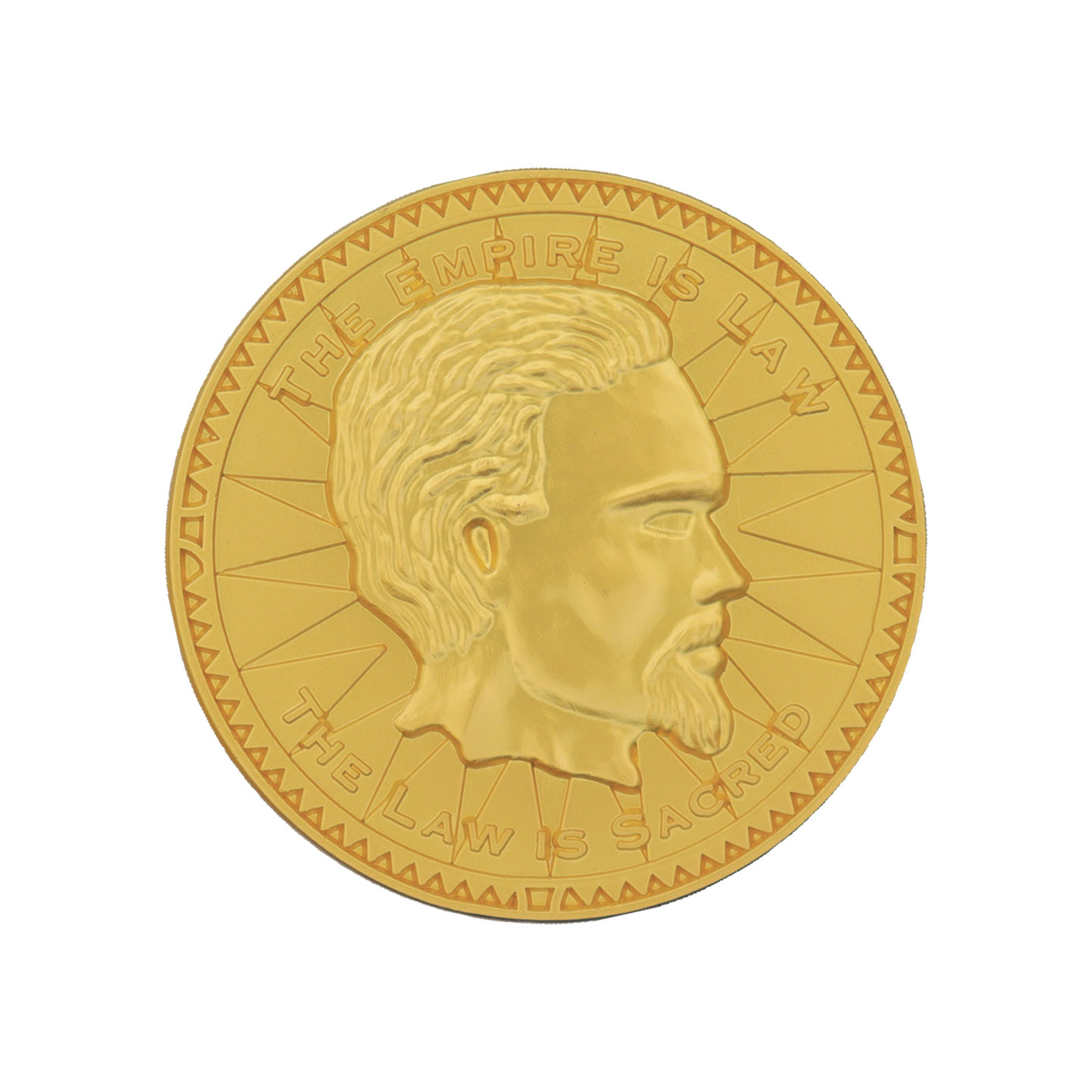 The Elder Scrolls Septim Coin - Misty Gold Edition front view