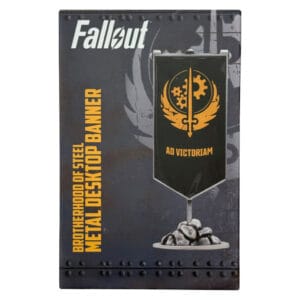 Fallout Brotherhood of Steel Metal Banner