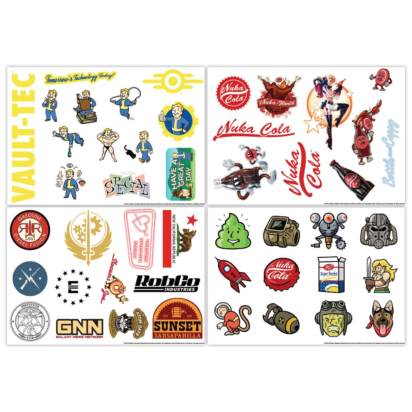 Fallout Tech Decals