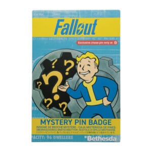Fallout Mystery Pin Badge CDU Containing 12 Blind Boxes