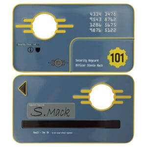 Fallout 3 Vault 101 Security Keycard Replica