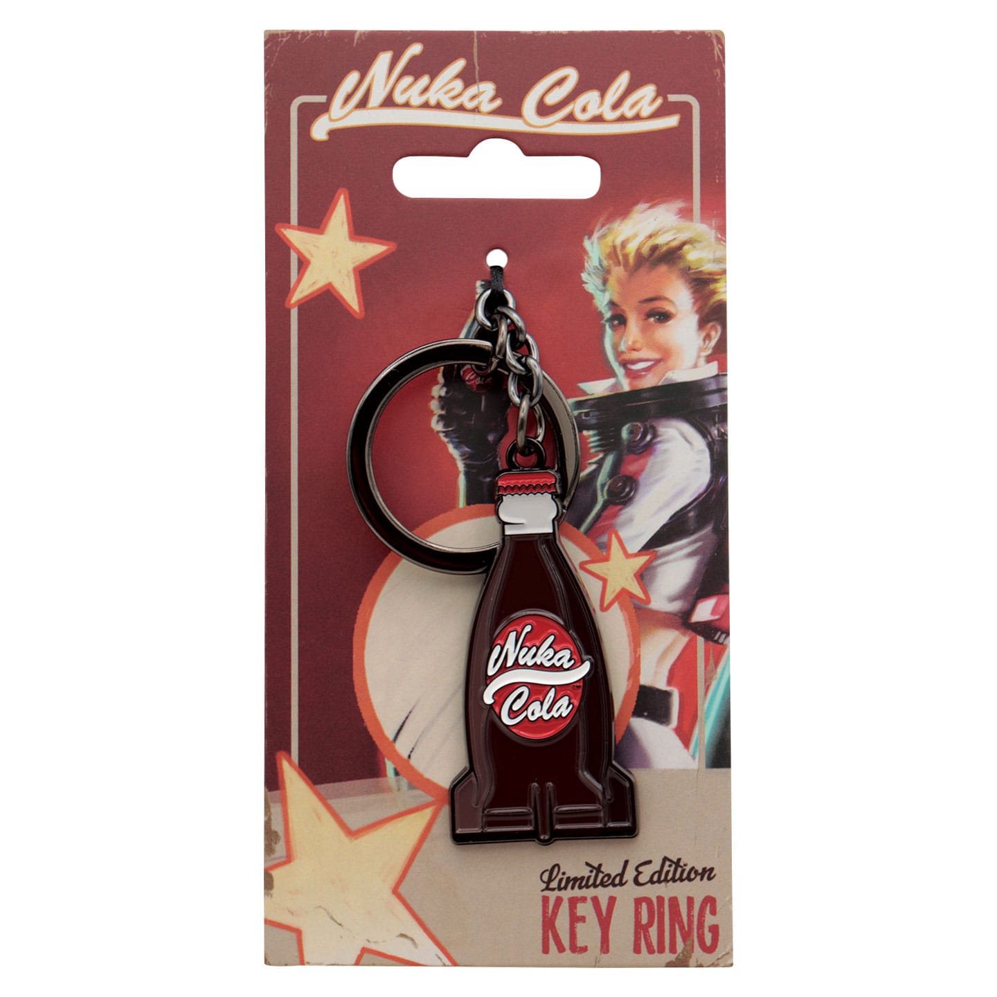 Fallout Limited Edition NukaCola Keyring packaging front