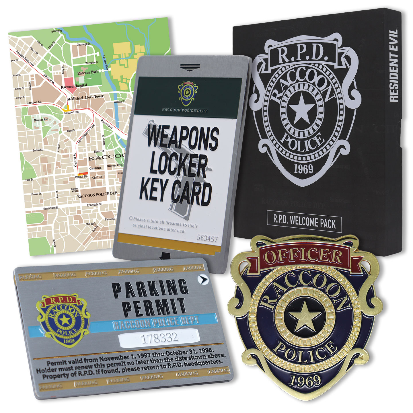 Resident Evil 2 Limited Edition R.P.D. Welcome Pack USA Variant