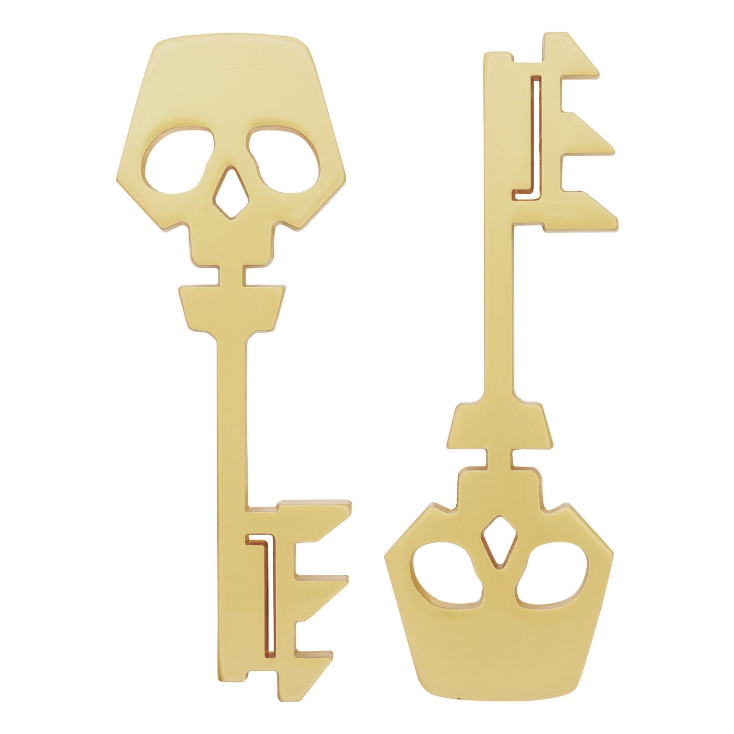 Borderlands Gold Key Replica front and back view