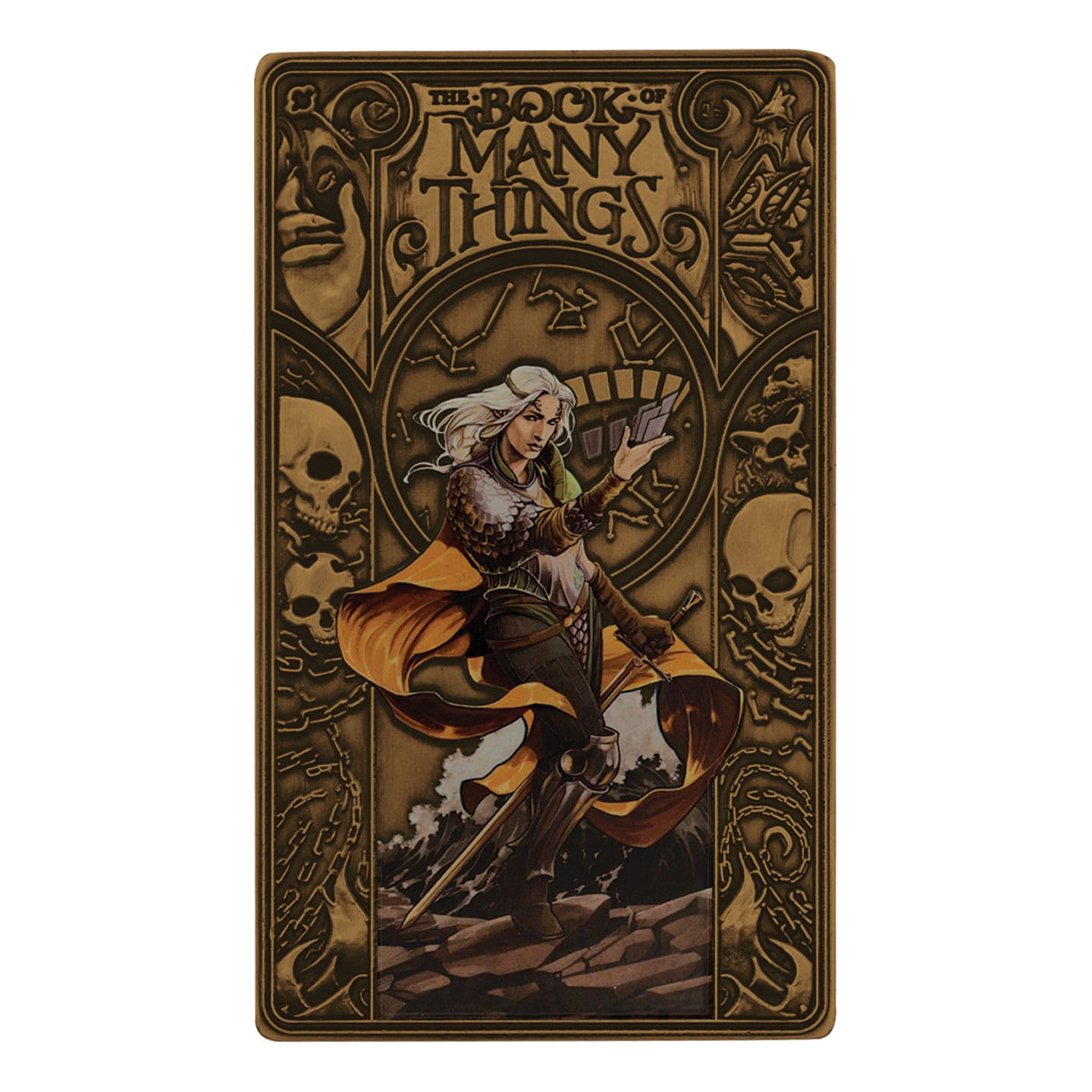 Dungeons & Dragons Book of Many Things Limited Edition Ingot front view