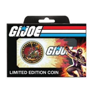G.I. Joe Limited Edition A Real American Hero 60th Anniversary 24k Gold Plated Coin