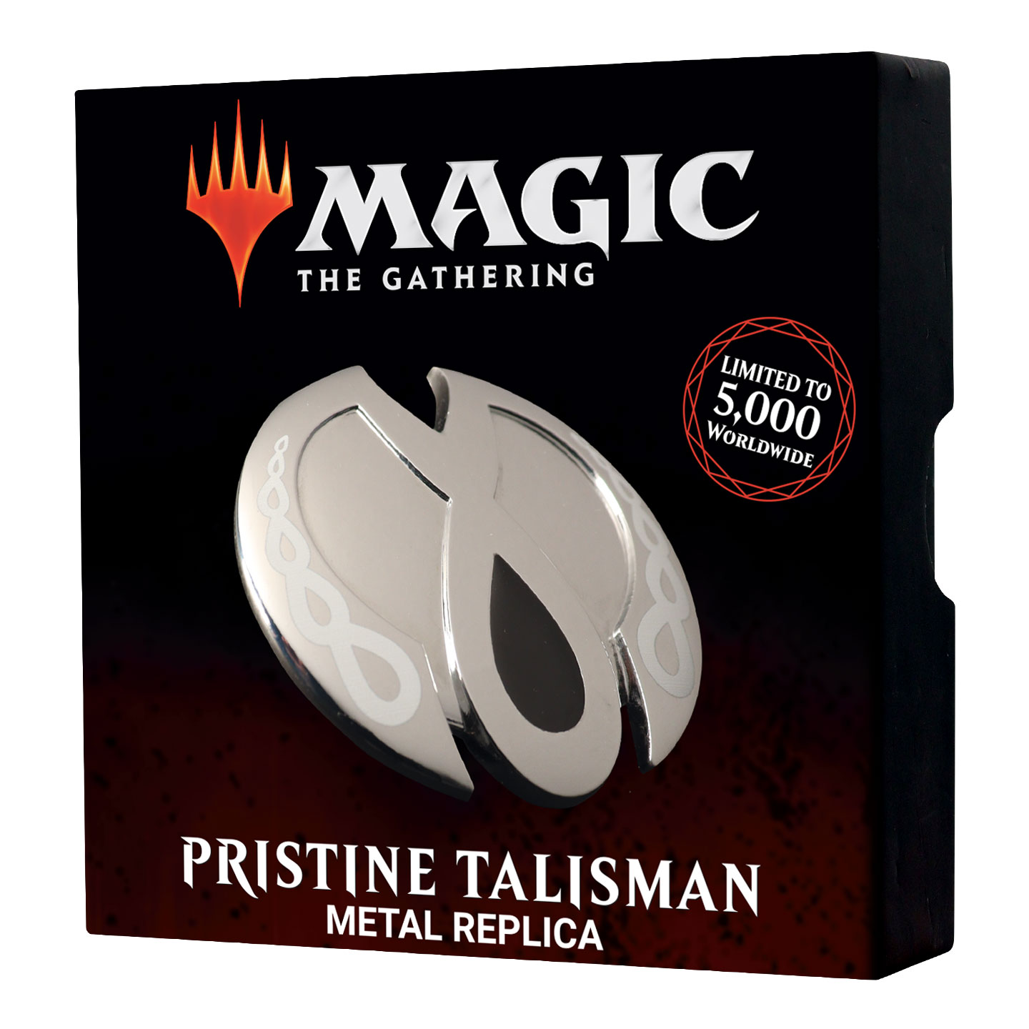 Magic the Gathering Limited Edition Replica Pristine Talisman angled view