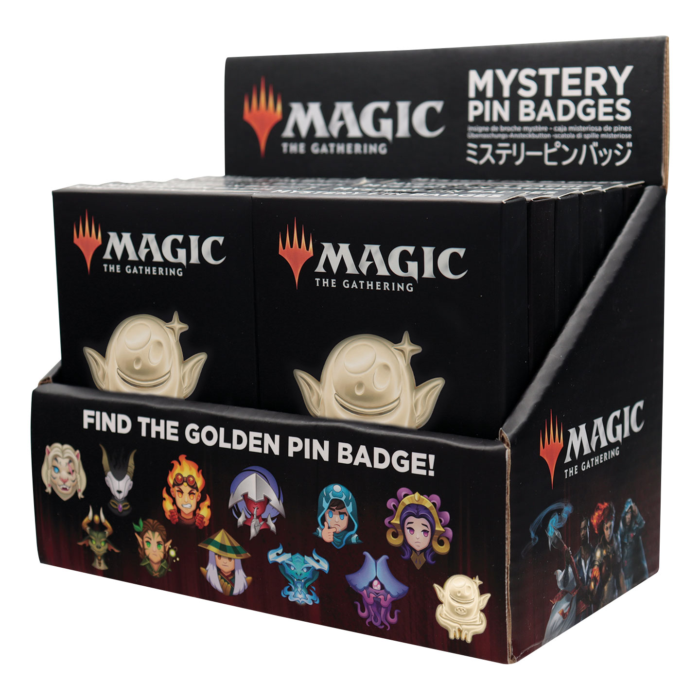 Magic: The Gathering Mystery Pins angled view