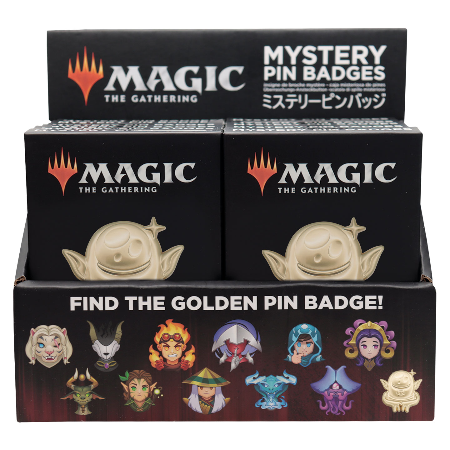 Magic: The Gathering Mystery Pins front view