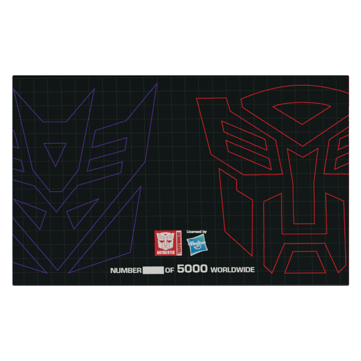 Transformers Set of 2 Helmet Replicas presentation box back
