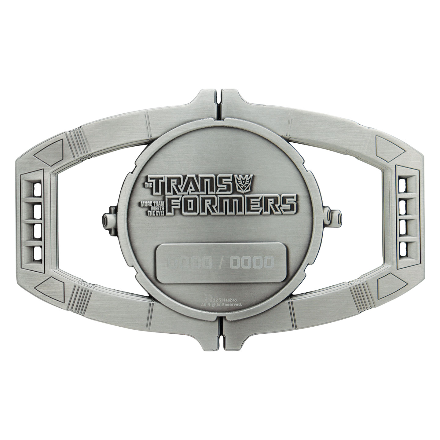 Transformers Matrix of Leadership Metal Replica back view