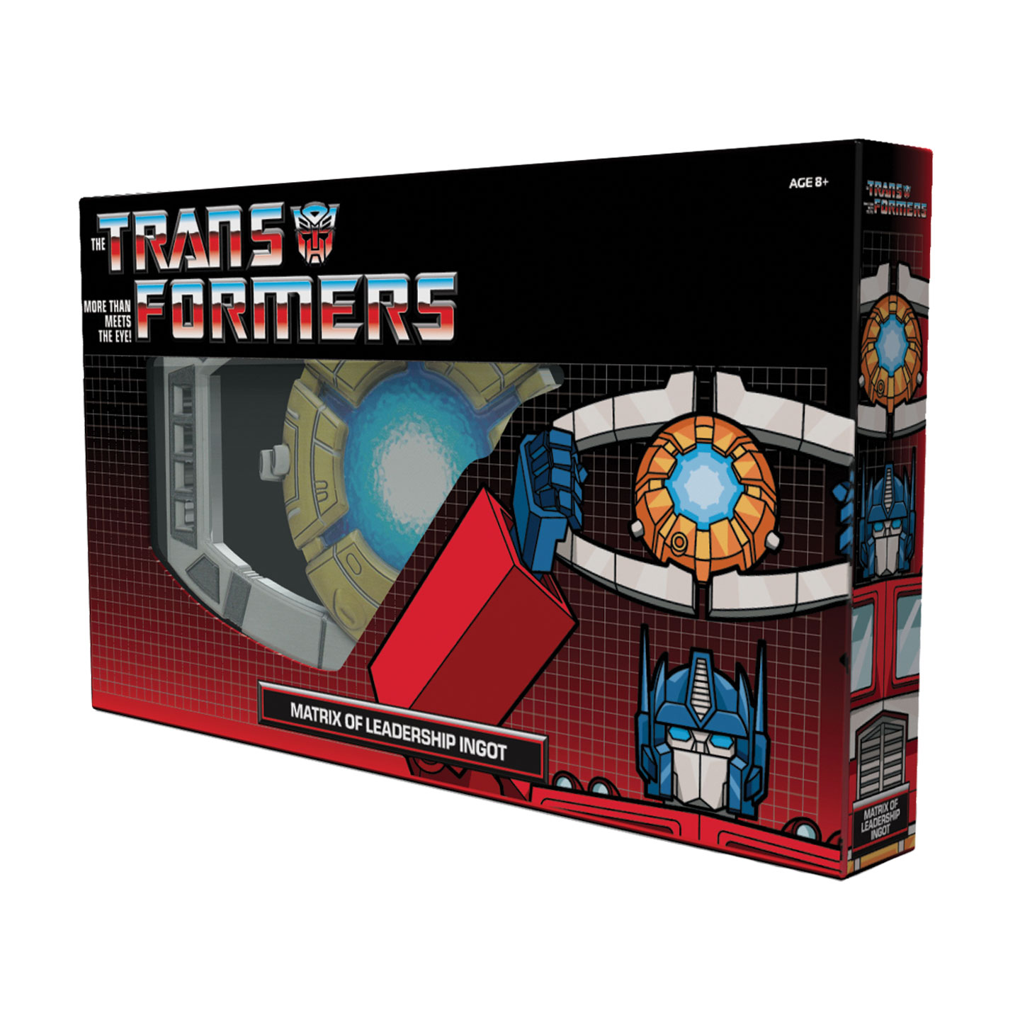 Transformers Matrix of Leadership Metal Replica angled view