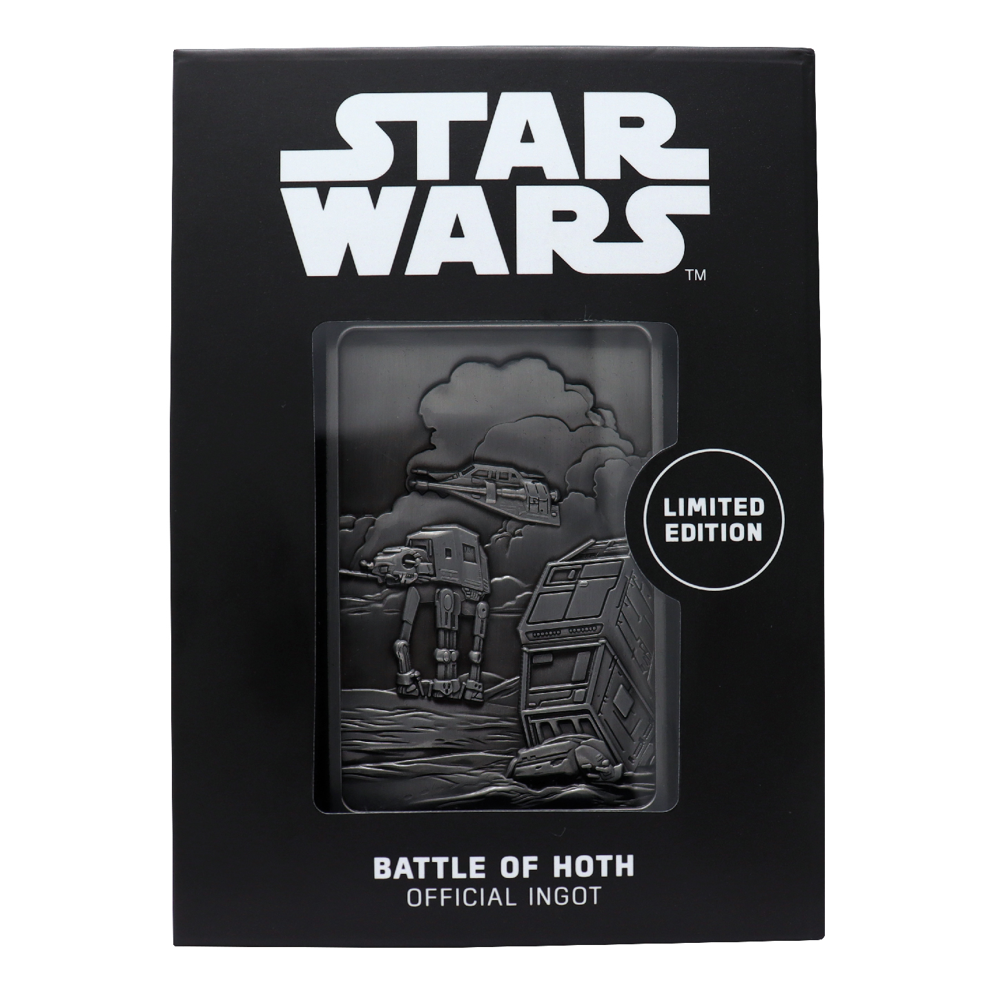 Star Wars Limited Edition Battle for Hoth Ingot presentation box front