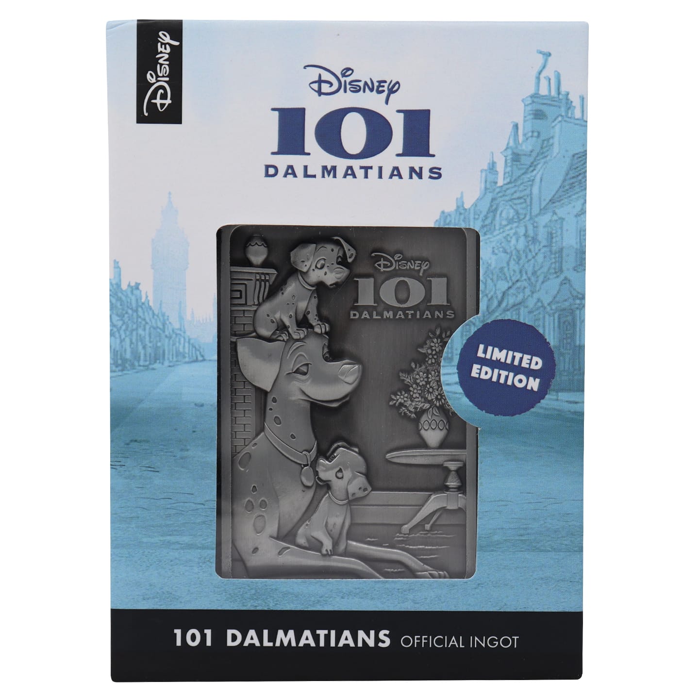 Disney Limited Edition 101 Dalmatians Ingot presentation box front