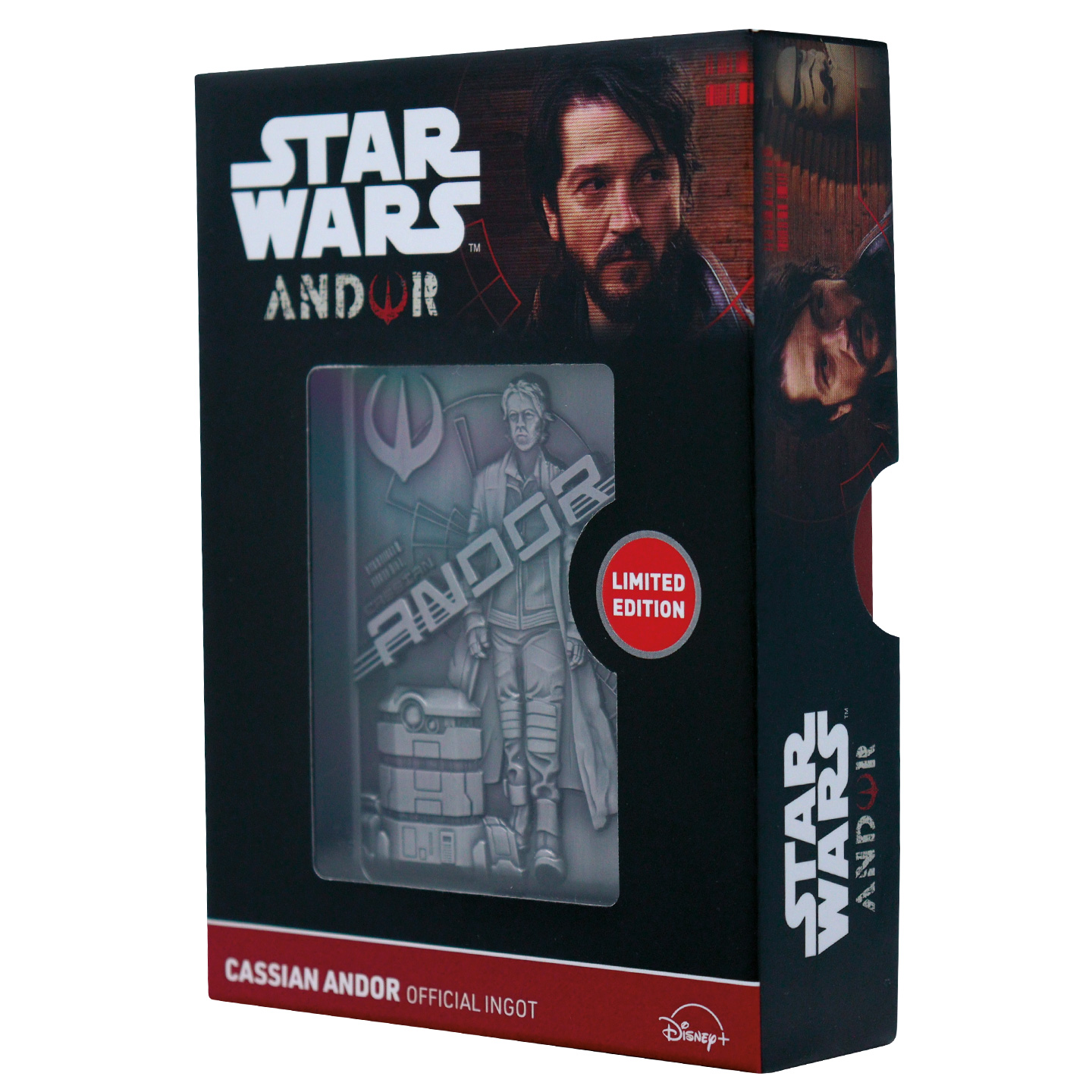 Star Wars Limited Edition Andor Ingot angled view