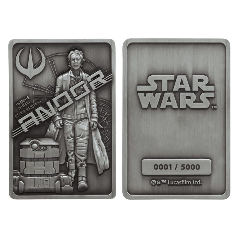 Star Wars Limited Edition Andor Ingot front and back view