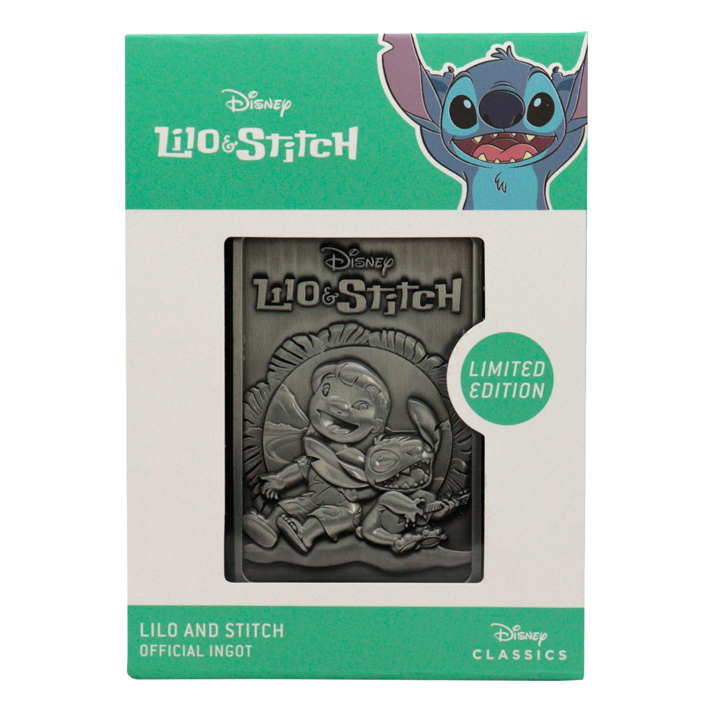 Disney Lilo & Stitch Ingot presentation box front
