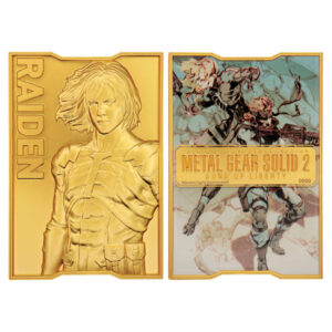 Metal Gear Solid 2 Limited Edition 24k Gold Plated Raiden Ingot