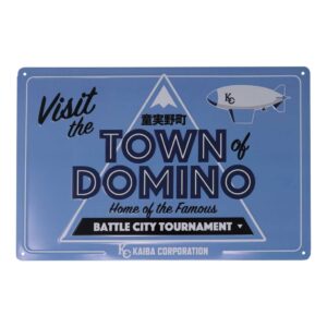 YuGiOh! Town of Domino Tin Sign