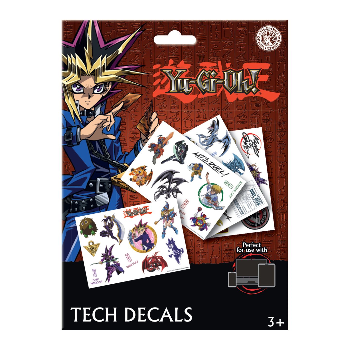 YuGiOh! Tech Decals packaging front