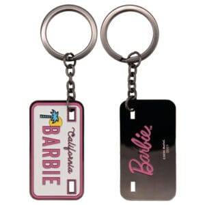 Barbie - Limited Edition License Plate Keyring