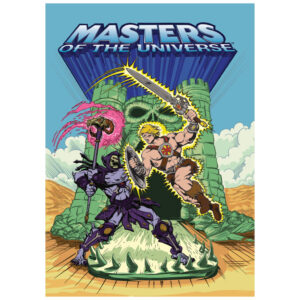 Masters of the Universe - Limited Edition He-Man & Skeletor Art Print