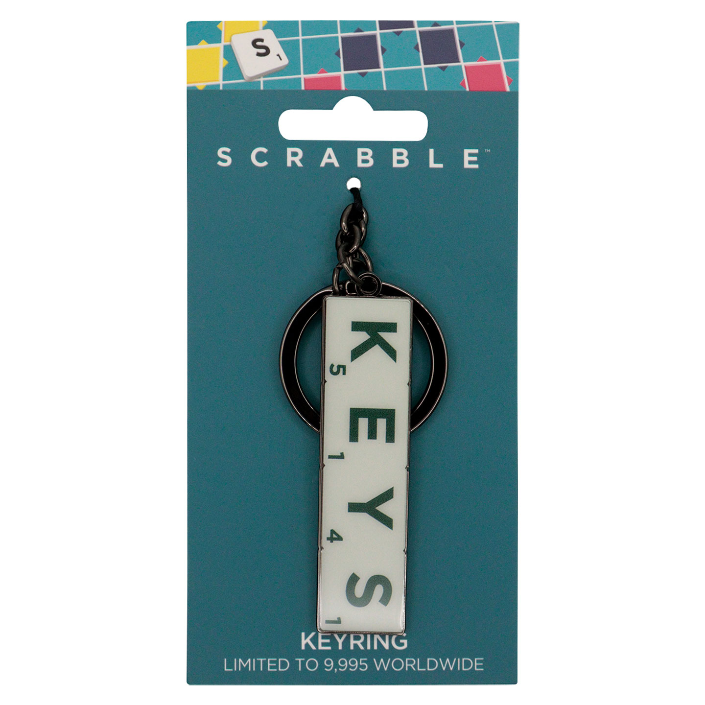 Scrabble - Limited Edition KEYS Keyring packaging front