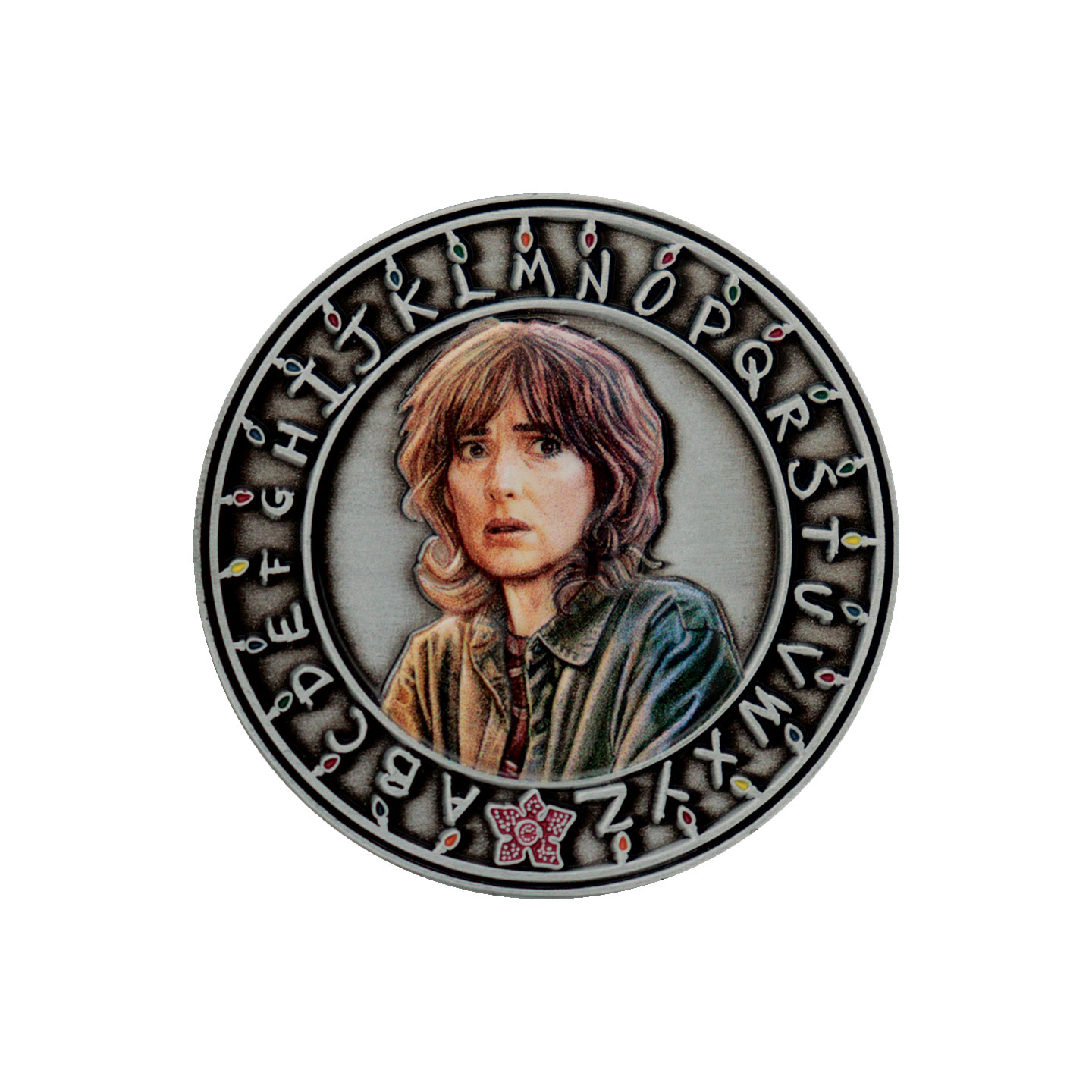 Stranger Things Will and Joyce Coin front view