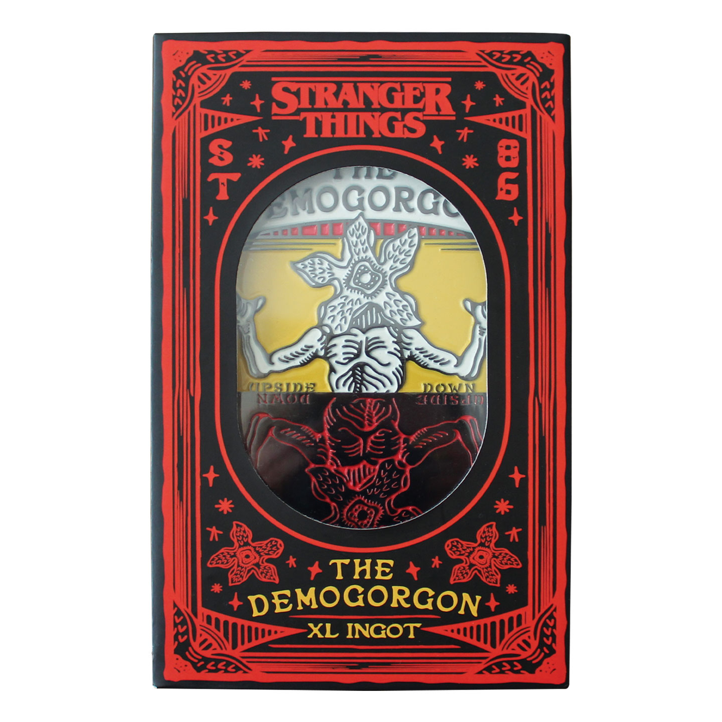 Stranger Things XL Demogorgan Ingot presentation box front
