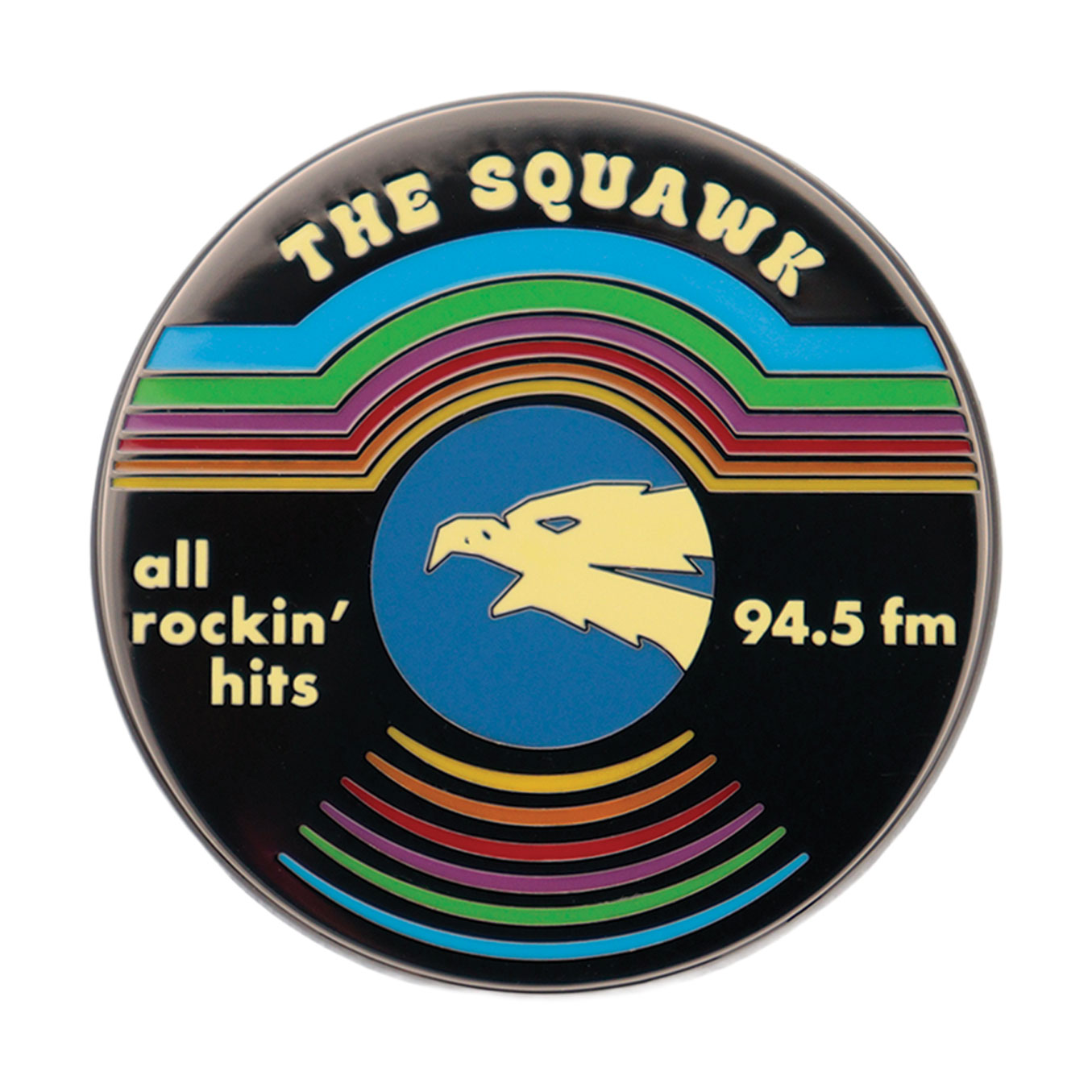 Stranger Things The Squawk Pin Badge