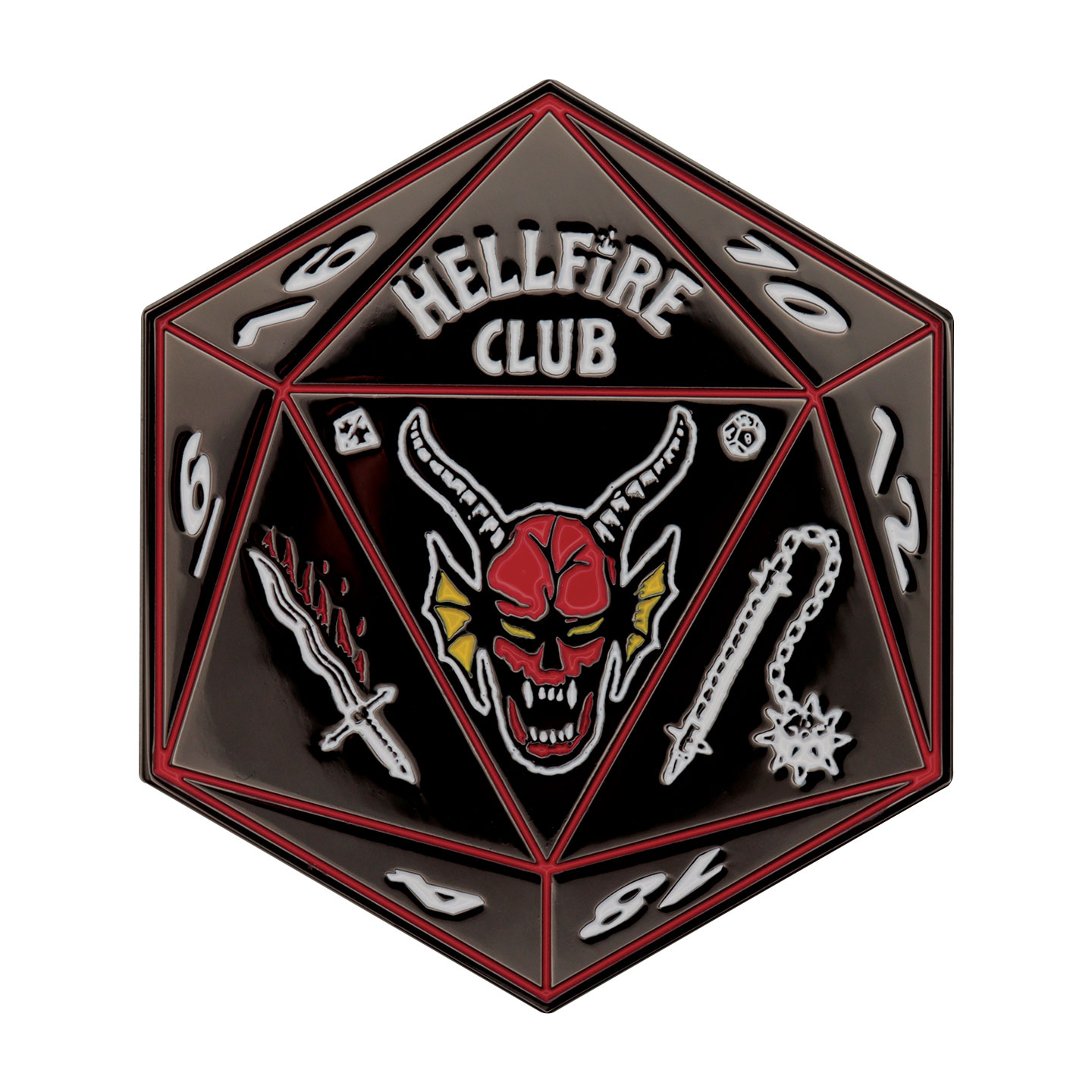 Stranger Things Hellfire Club Bottle Opener front view