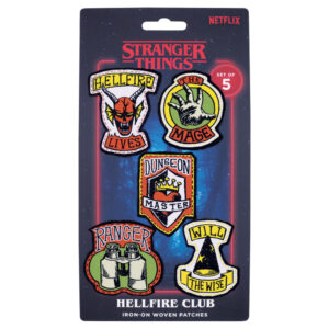 Stranger Things - Set of Five Fabric Patches