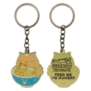 Fuzzballs Whisky Noodles Keyring