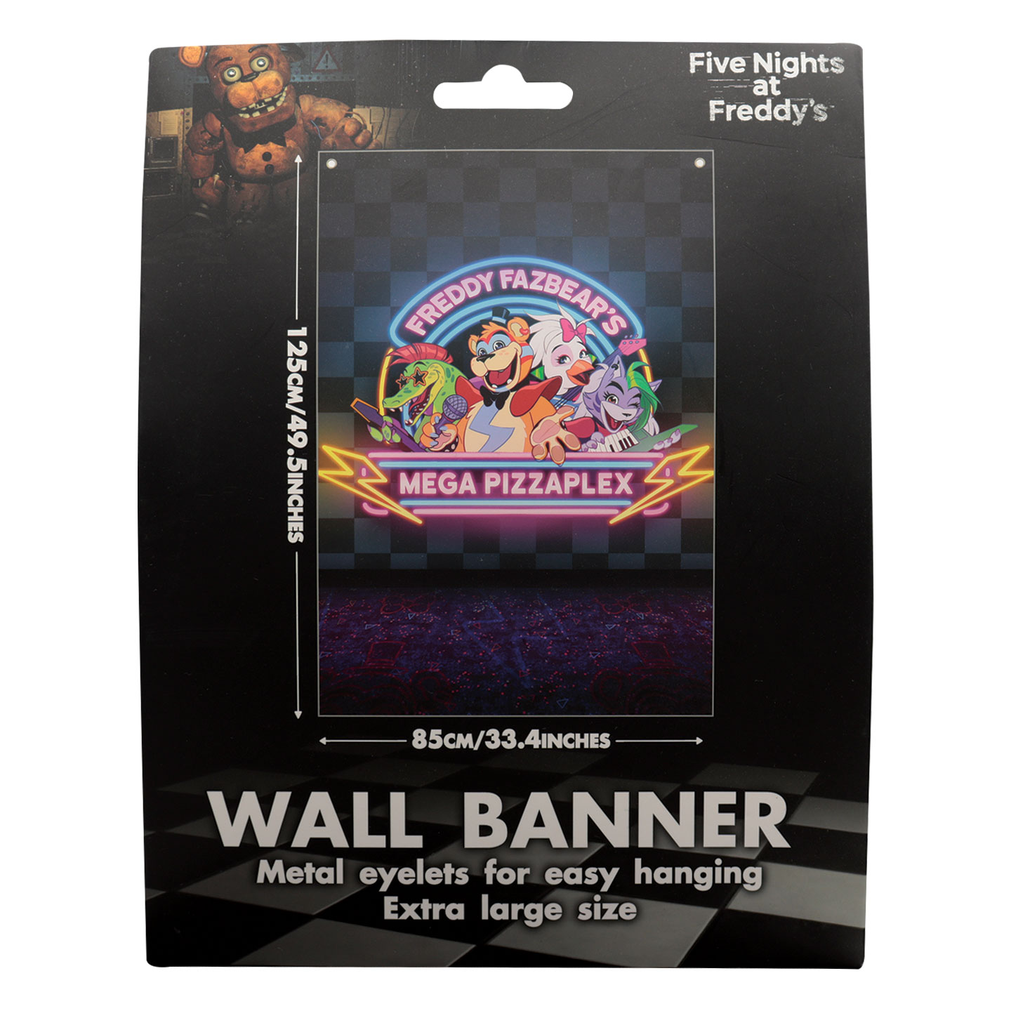 Five Nights at Freddy's Wall Banner presentation box front