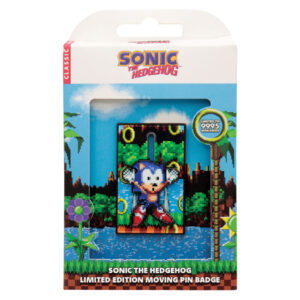 Sonic The Hedgehog Limited Edition Moving Pin Badge