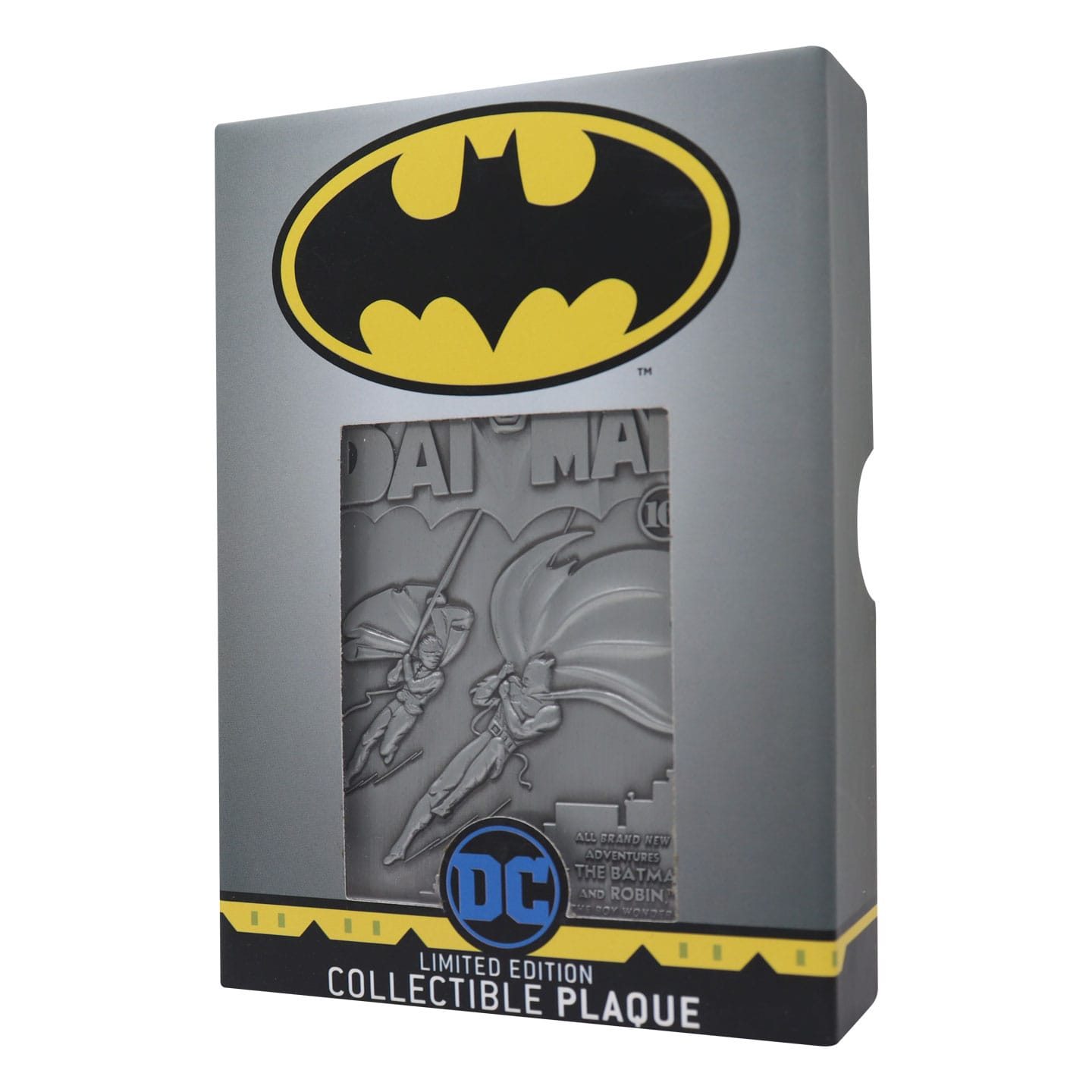 DC Comics Limited Edition Batman Ingot angled view