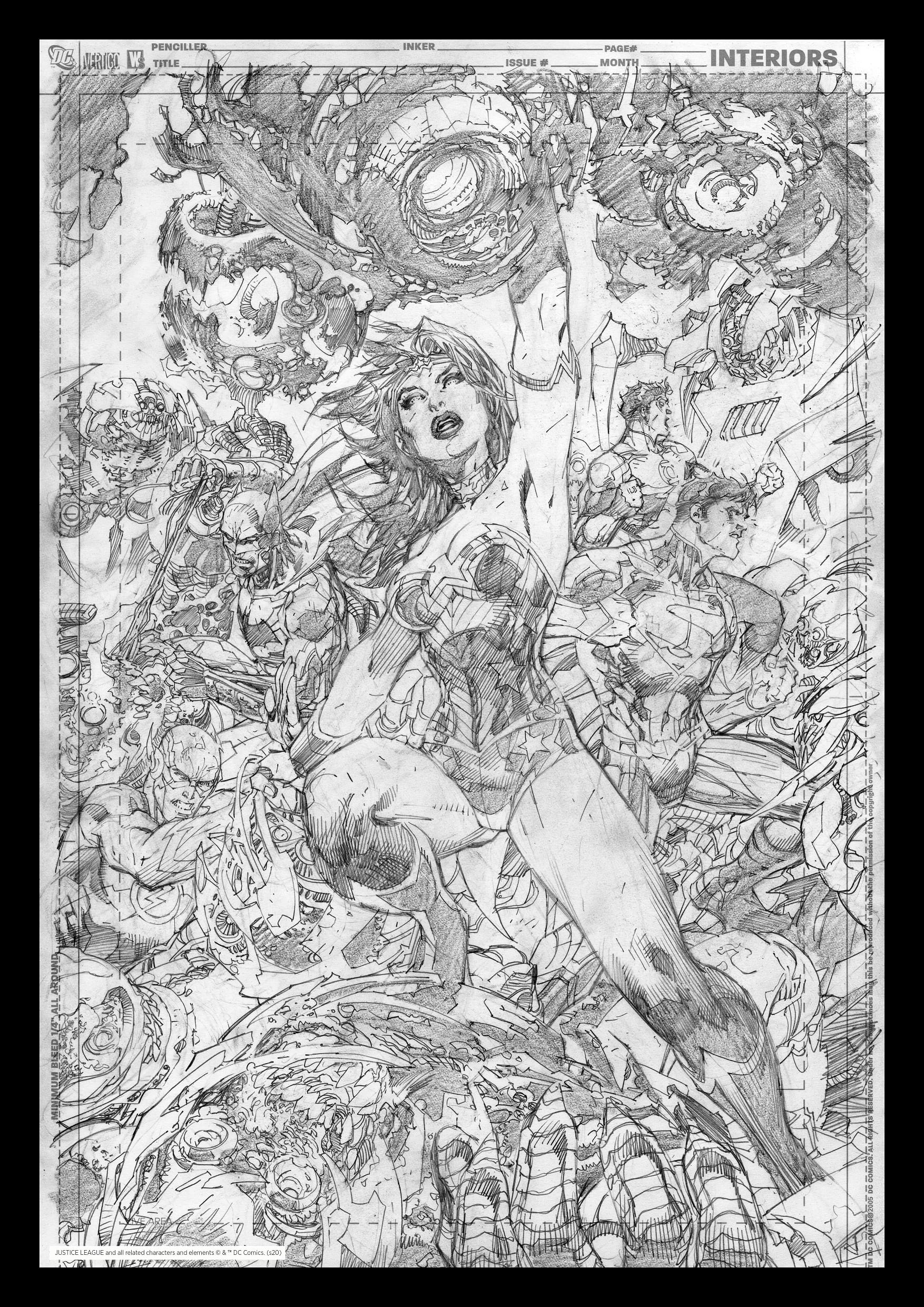 DC Comics Wonderwoman Limited Edition Art Print