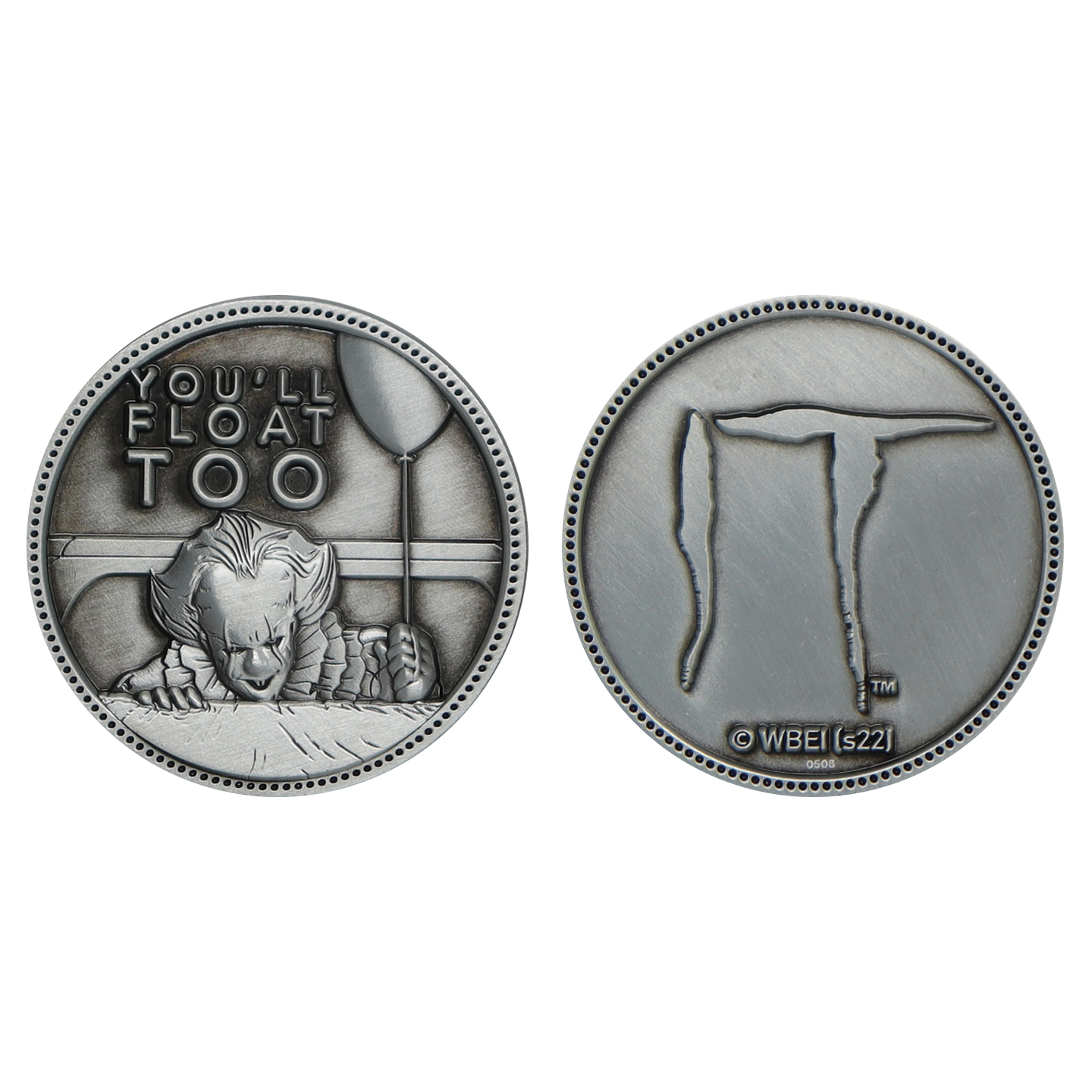 IT Limited Edition Collectible Coin front and back view