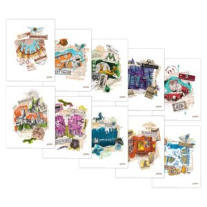 Harry Potter Limited Edition Lithograph Set