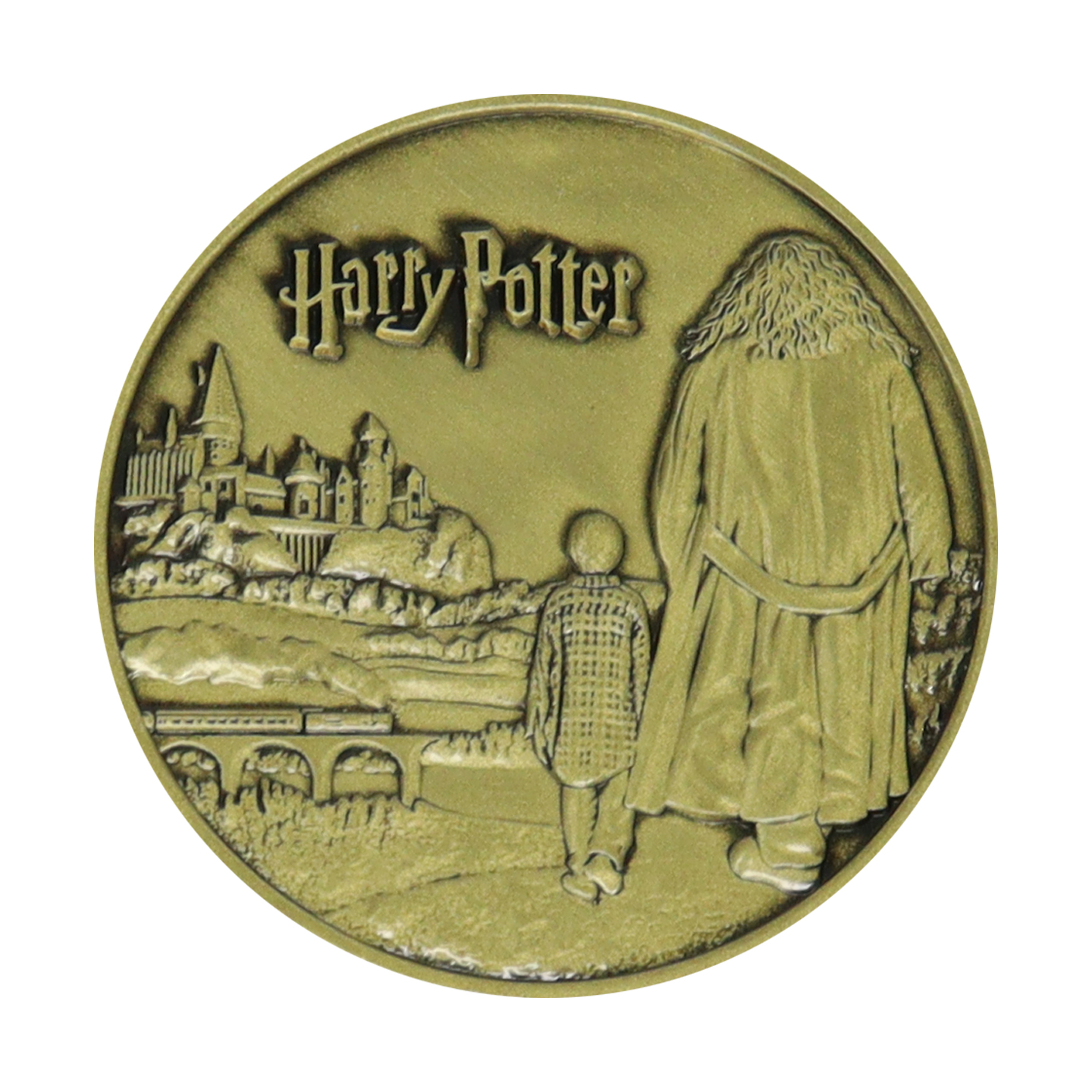 Harry Potter Limited Edition Rubeus Hagrid Collectible Coin back view