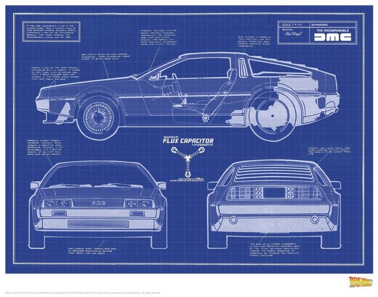 Back to the Future Limited Edition Art Print