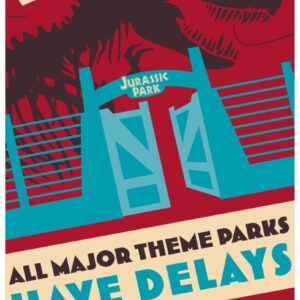 Jurassic Park Limited Edition Art Print