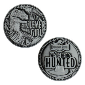 Jurassic Park Velociraptor Coin