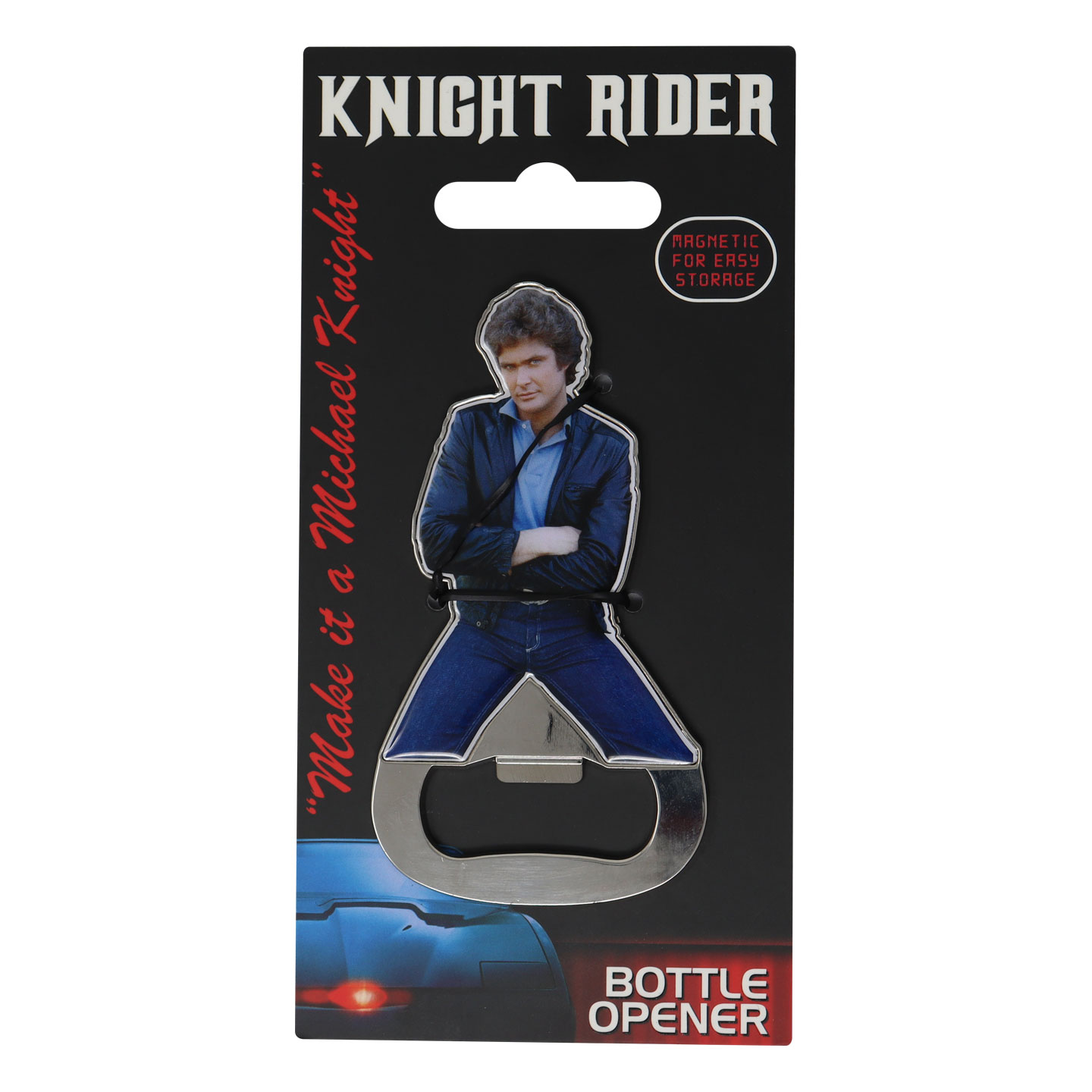 Knight Rider Bottle Opener packaging front