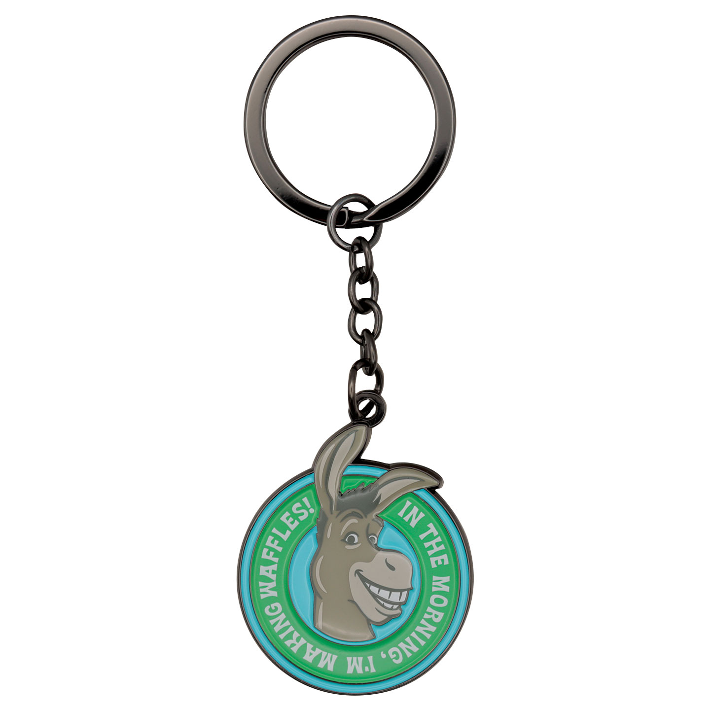 Shrek Limited Edition ‘Donkey Waffles’ Keyring front view